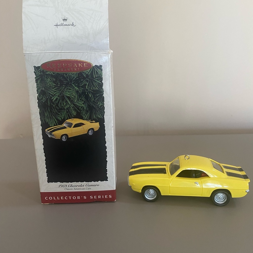 Hallmark 1969 Chevrolet Camaro Christmas Tree Ornament